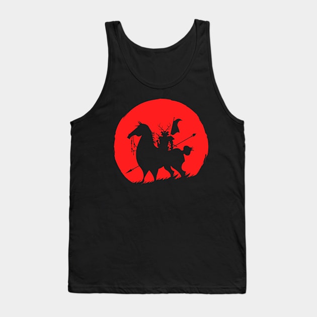 Evil Shadow Warrior Tank Top by demonigote